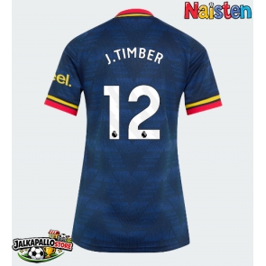 Arsenal Jurrien Timber #12 Vieraspaita Naisten 2026-27 Lyhythihainen